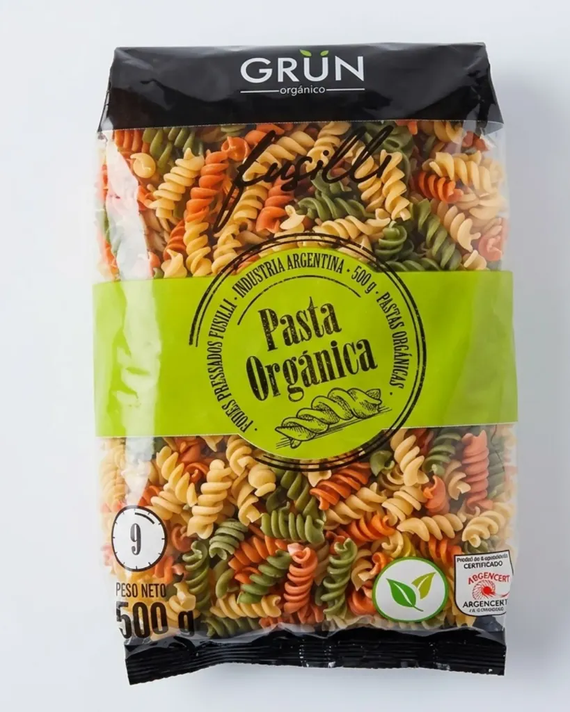 Fideos Fusilli Orgánicos - Grün